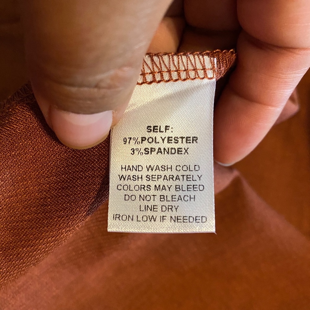 Brown Jacket Shop The Trends 1X, (NWOT) - Picture 8 of 9